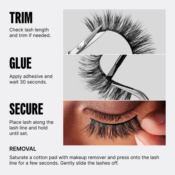 Kiss Hyper Glam Halloween False Eyelashes #6