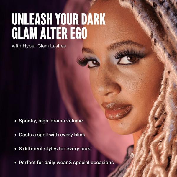 Kiss Hyper Glam Halloween False Eyelashes #8