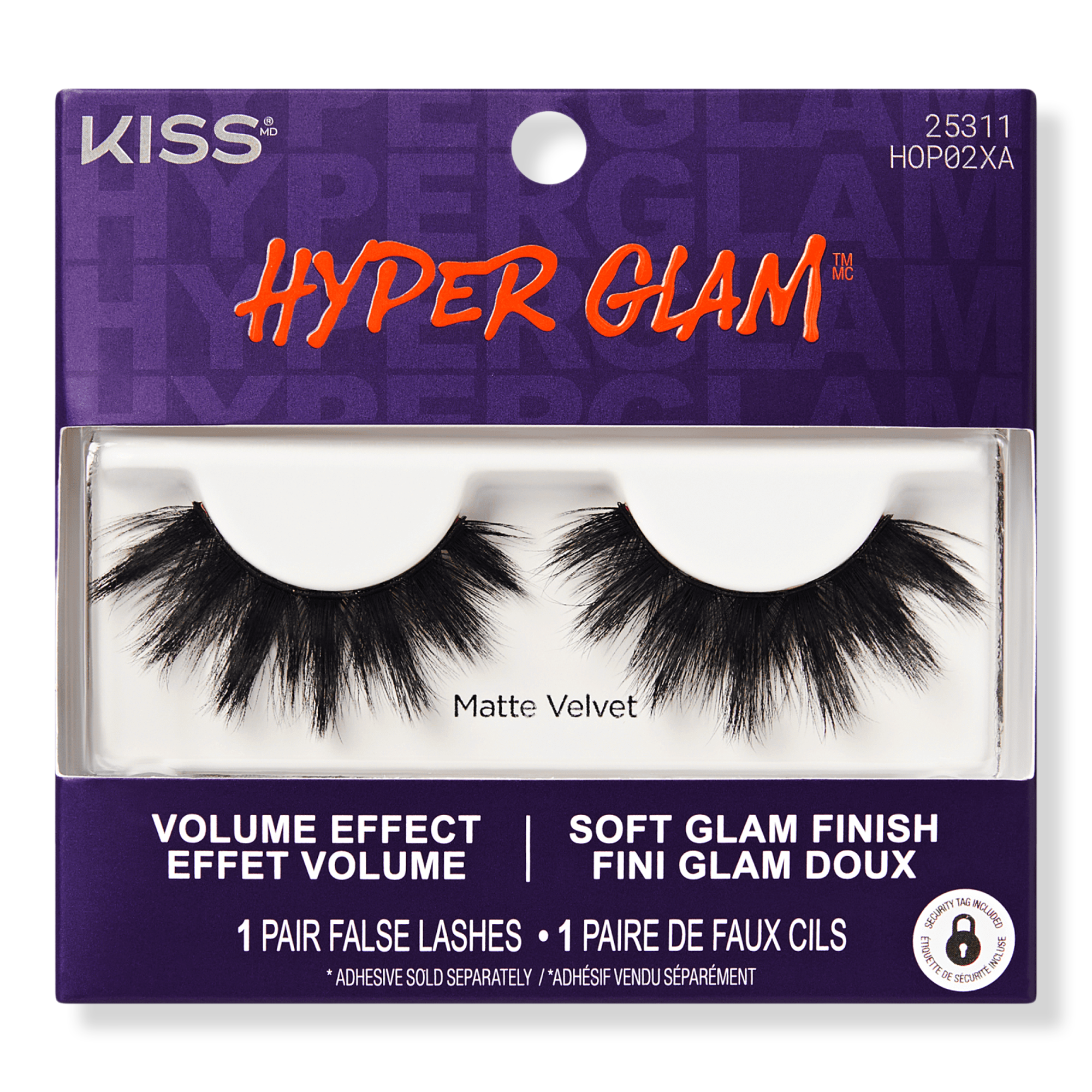 Kiss Hyper Glam Halloween False Eyelashes #1