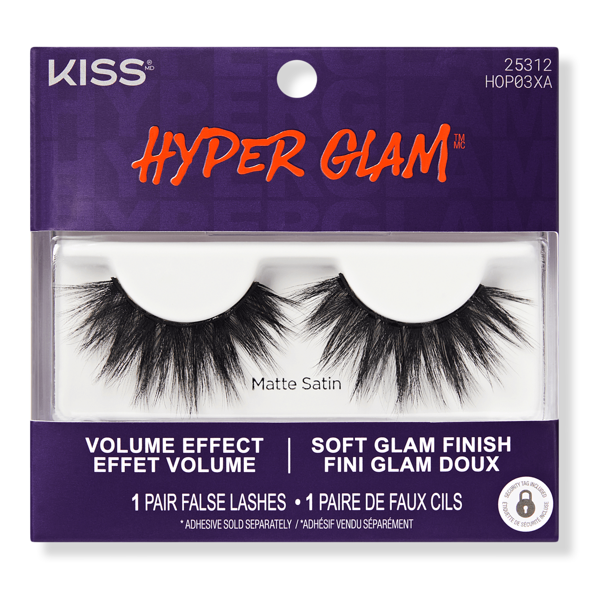 Kiss Hyper Glam Halloween False Eyelashes #1