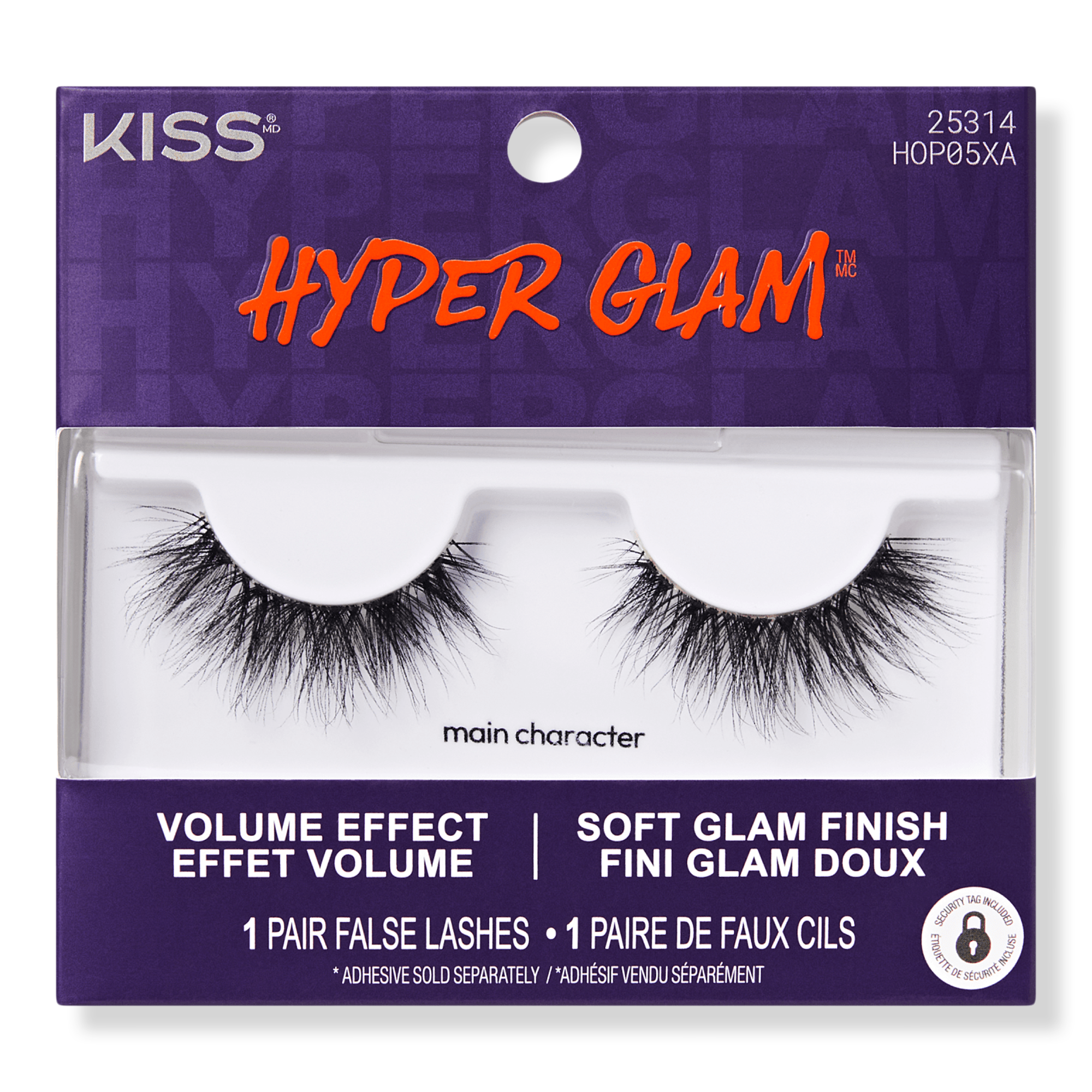 Kiss Hyper Glam Halloween False Eyelashes #1