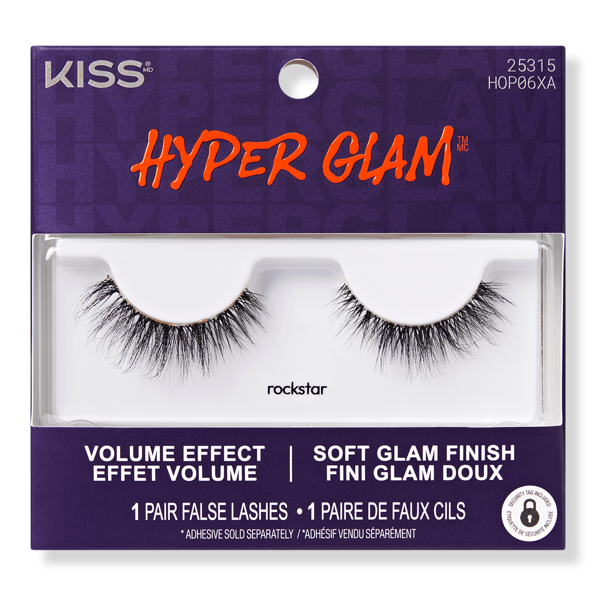 Kiss Hyper Glam Halloween False Eyelashes #1