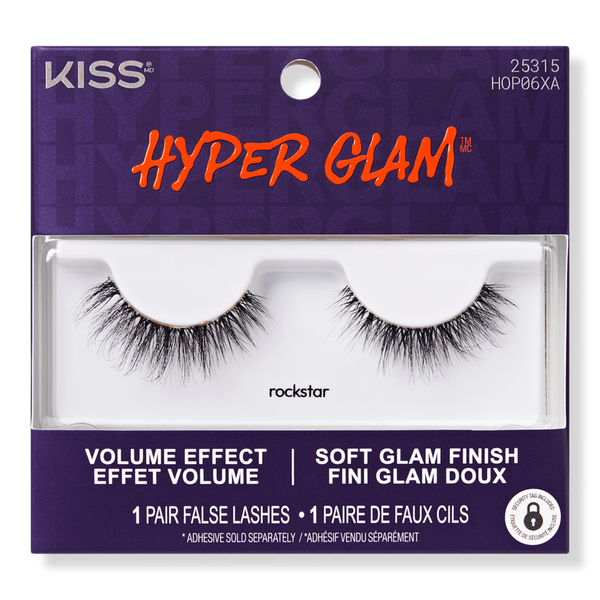 Kiss Hyper Glam Halloween False Eyelashes #1