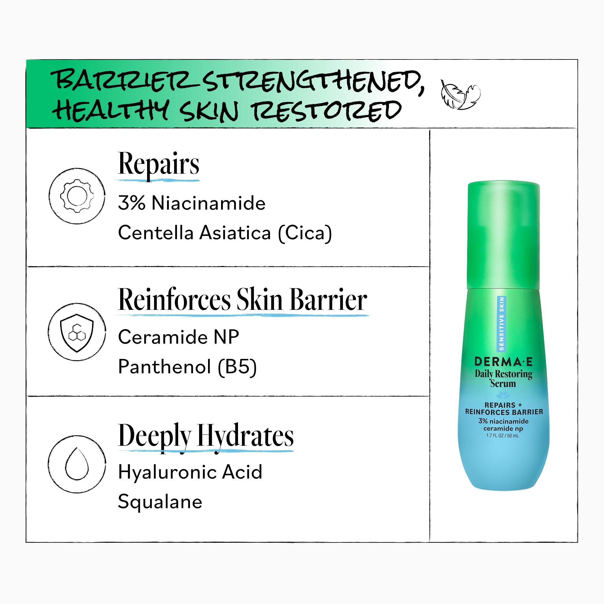 DERMA E Sensitive Skin Daily Restoring Serum — фото 7