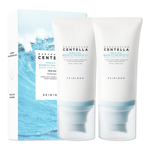 SKIN1004 2 Piece Madagascar Centella Hyalu-Cica Water-Fit Sun Serum UV Twin Pack #1