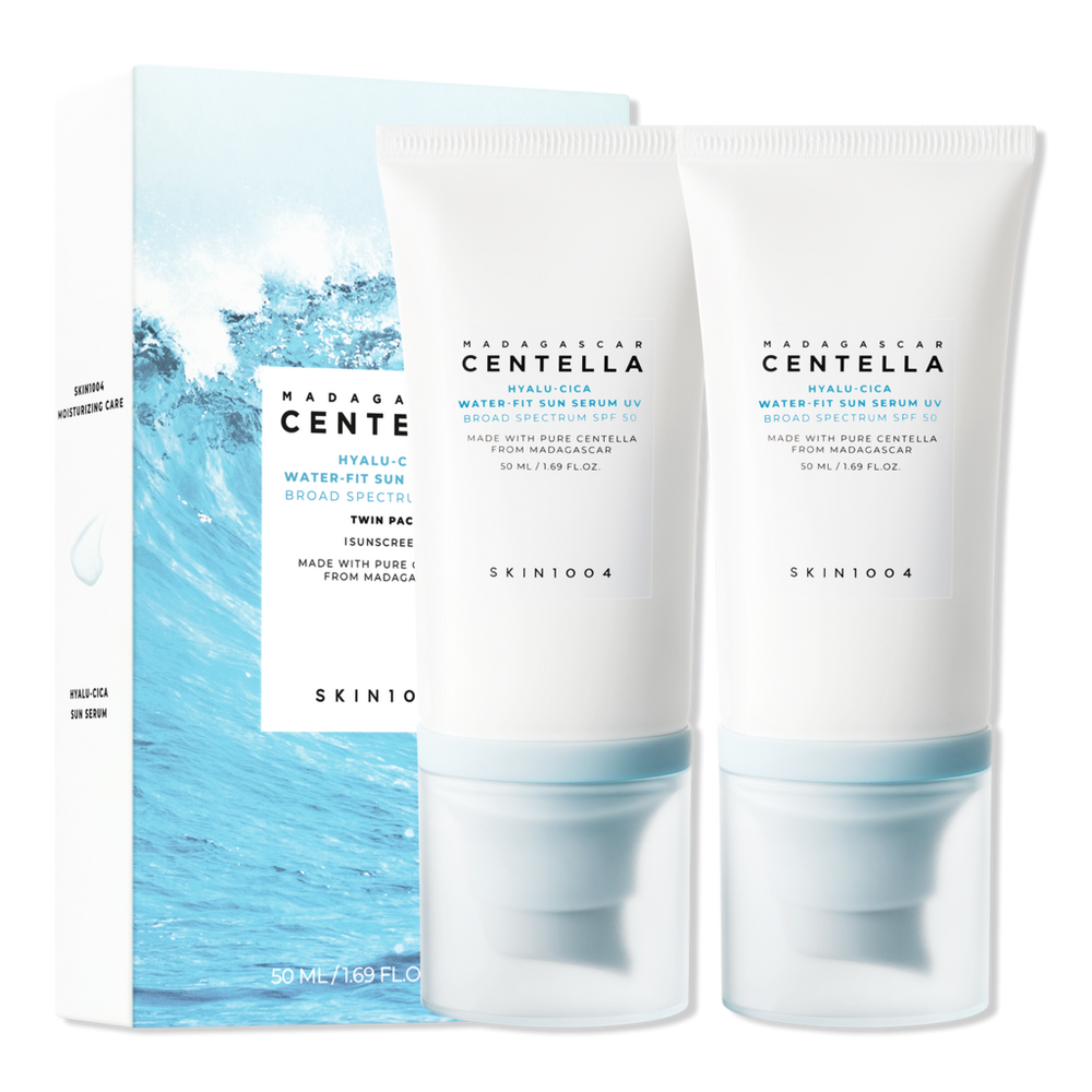 SKIN1004 2 Piece Madagascar Centella Hyalu-Cica Water-Fit Sun Serum UV Twin Pack