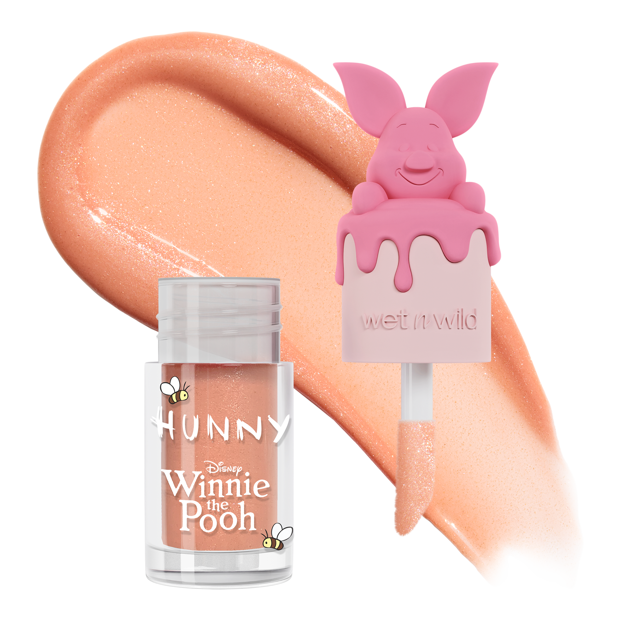 Wet n Wild Buzz Buzz Hunny Lip Gloss - Piglet, цвет: Bee Nice — фото 3
