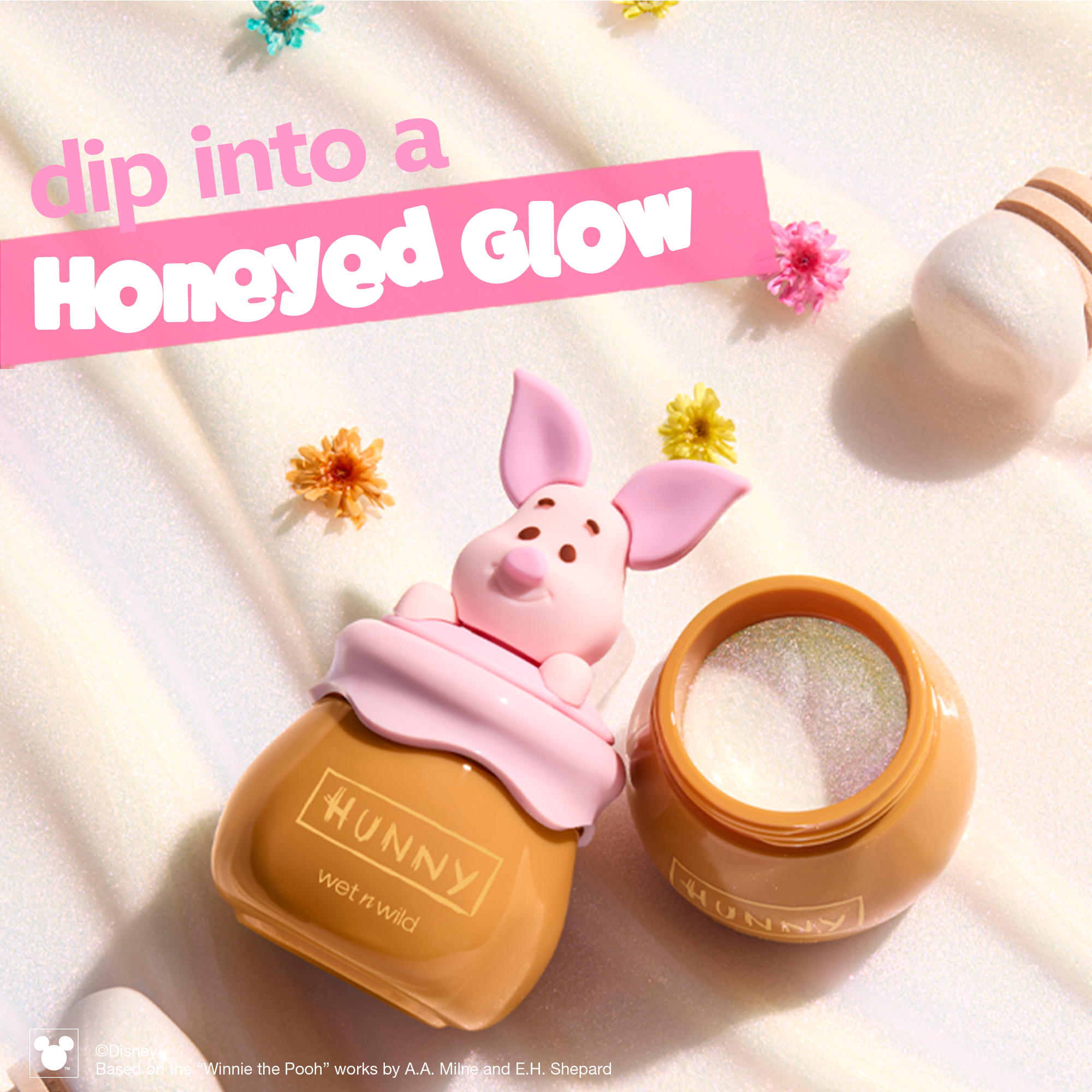 Wet n Wild Smackerel of Hunny Highlighter Pot - Piglet, цвет: Сияющий — фото 6