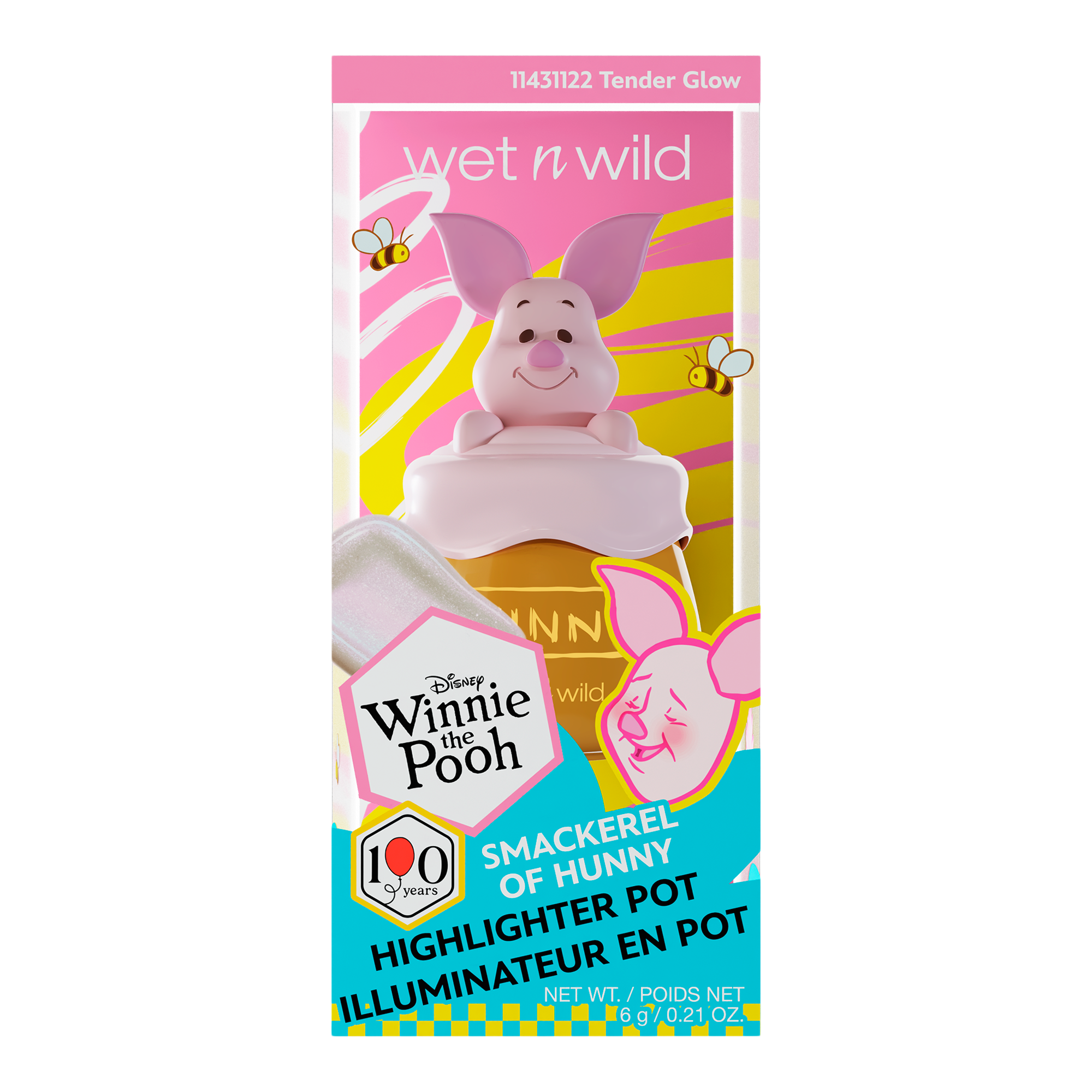 Wet n Wild Smackerel of Hunny Highlighter Pot - Piglet, цвет: Сияющий — фото 7