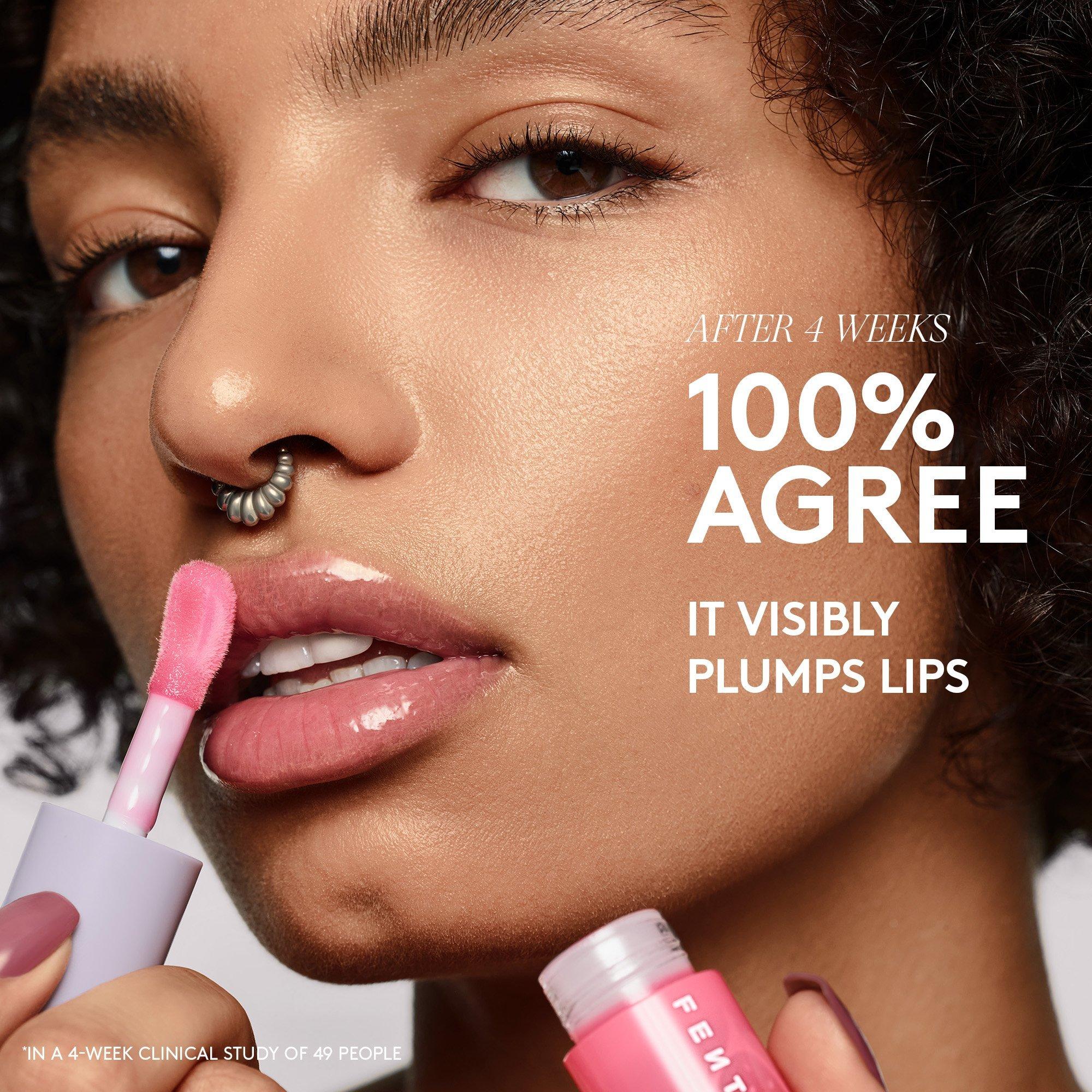 FENTY SKIN body Увлажняющее и укрепляющее масло для губ Fenty Skin Fenty Treatz, цвет: Коричный — фото 5