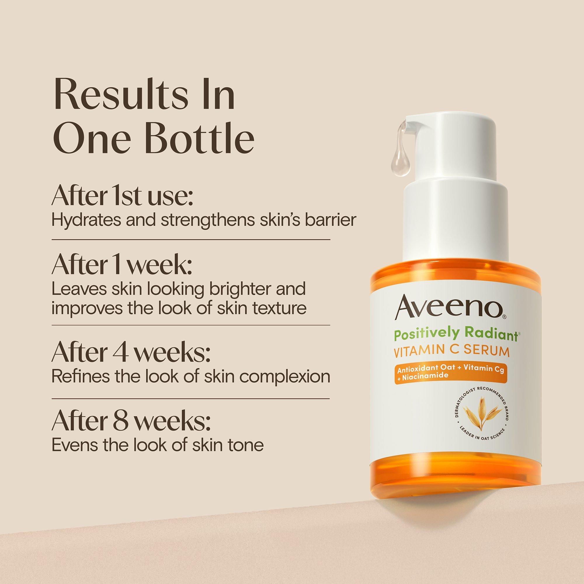 Сыворотка для лица Aveeno Positively Radiant с витамином C — фото 5