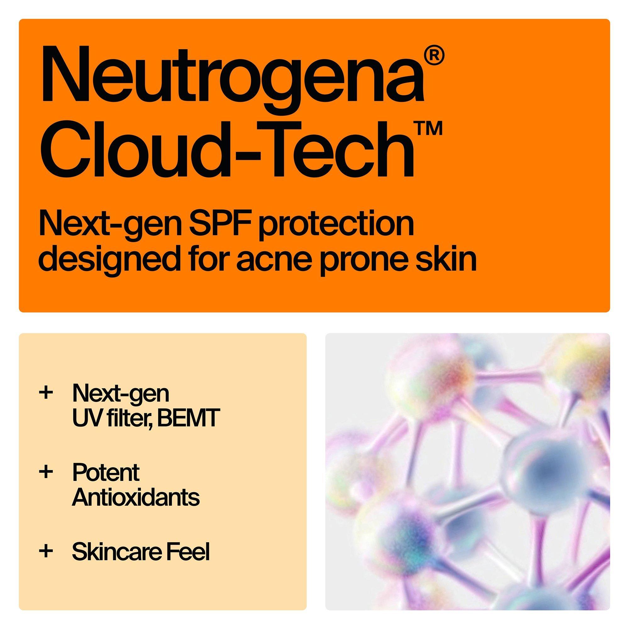 Neutrogena Clear Face Sunscreen Acne-Prone Skin Broad Spectrum SPF 60 — фото 4