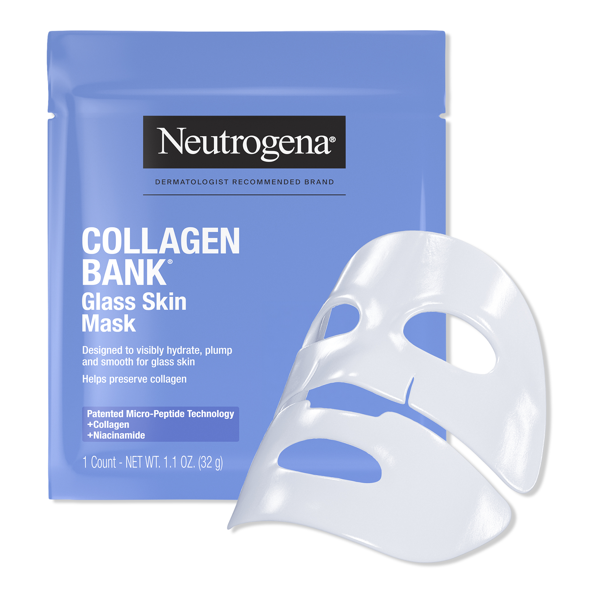 Neutrogena Collagen Bank Glass Skin Mask #1