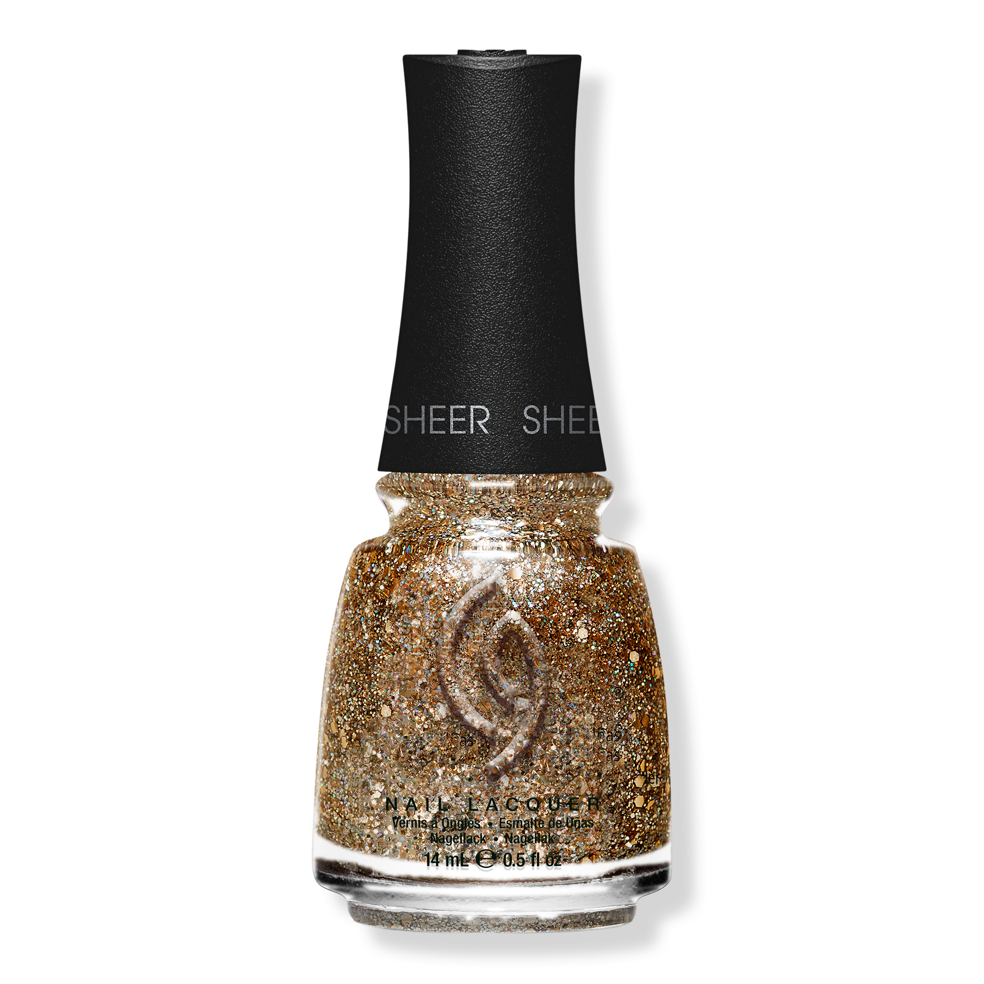 China Glaze Mega Pigment Nail Lacquer, Glitters #1