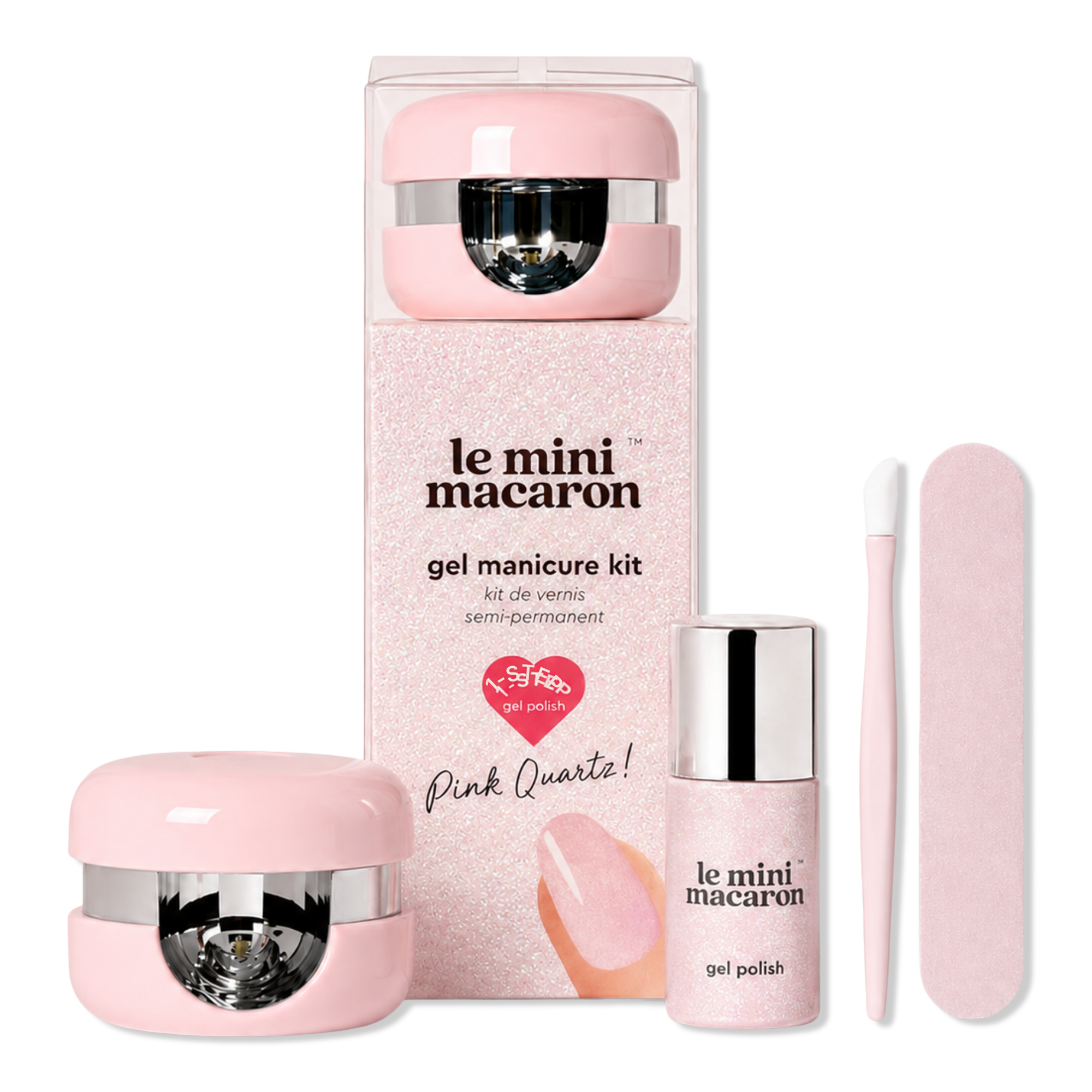 Le Mini Macaron 1-Step DIY Glossy Gel Manicure Kit #1