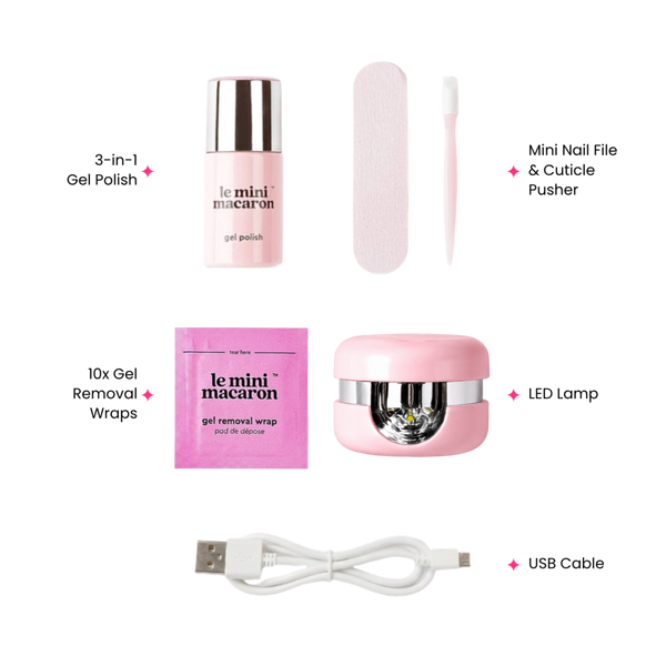 Le Mini Macaron 1-Step DIY Glossy Gel Manicure Kit #3