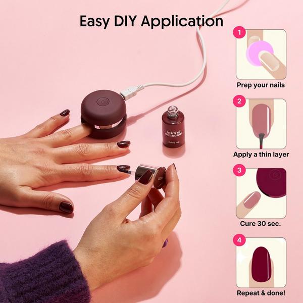 Le Mini Macaron 1-Step DIY Glossy Gel Manicure Kit #4