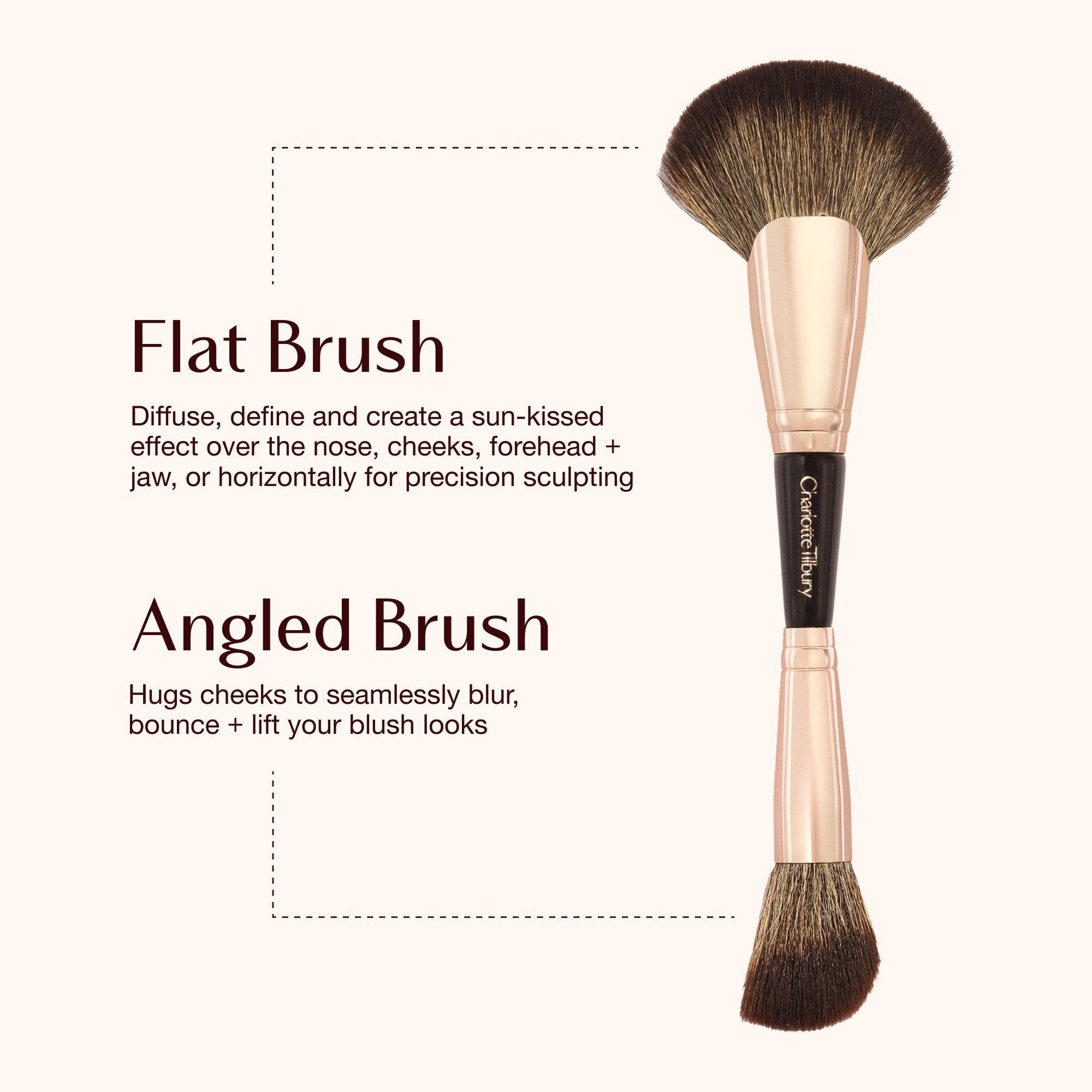 Кисть для бронзера и румян Charlotte Tilbury Airbrush Flawless Easy Soft Blur — фото 2