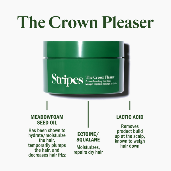 STRIPES BEAUTY by Naomi Watts The Crown Pleaser Ectoine Densifying & Hydrating Hair Mask #5