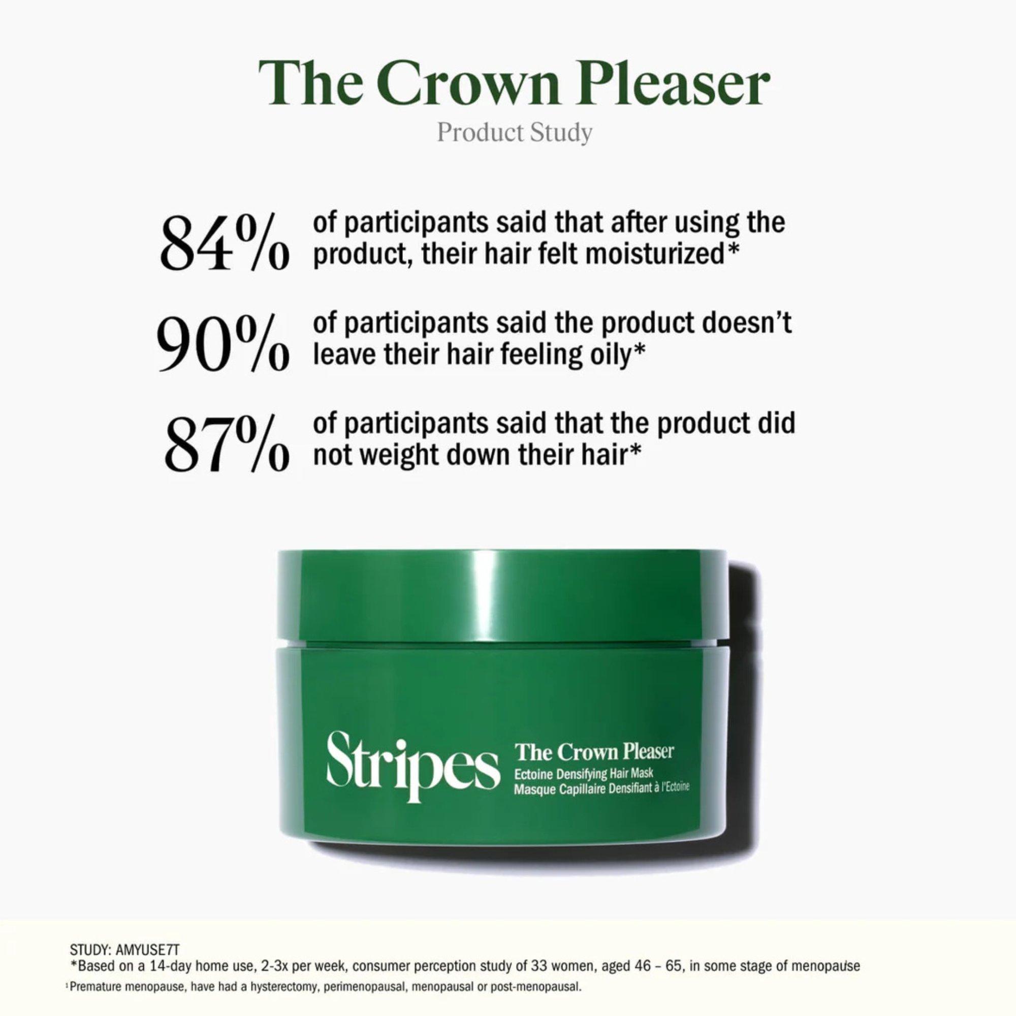 Маска для волос Stripes Beauty by Naomi Watts The Crown Pleaser с эктоином — фото 6