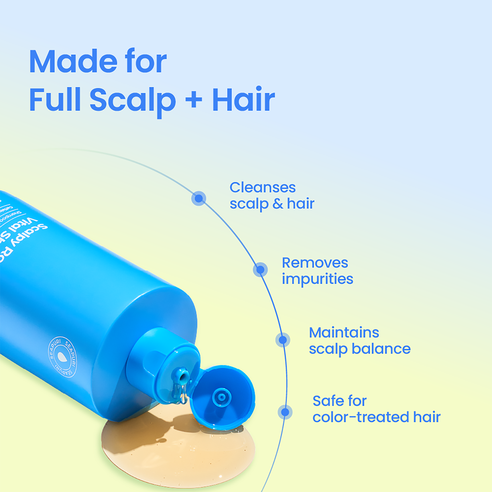 Шампунь для объёма волос у корней Seapuri Scalpy Root Vital — фото 5