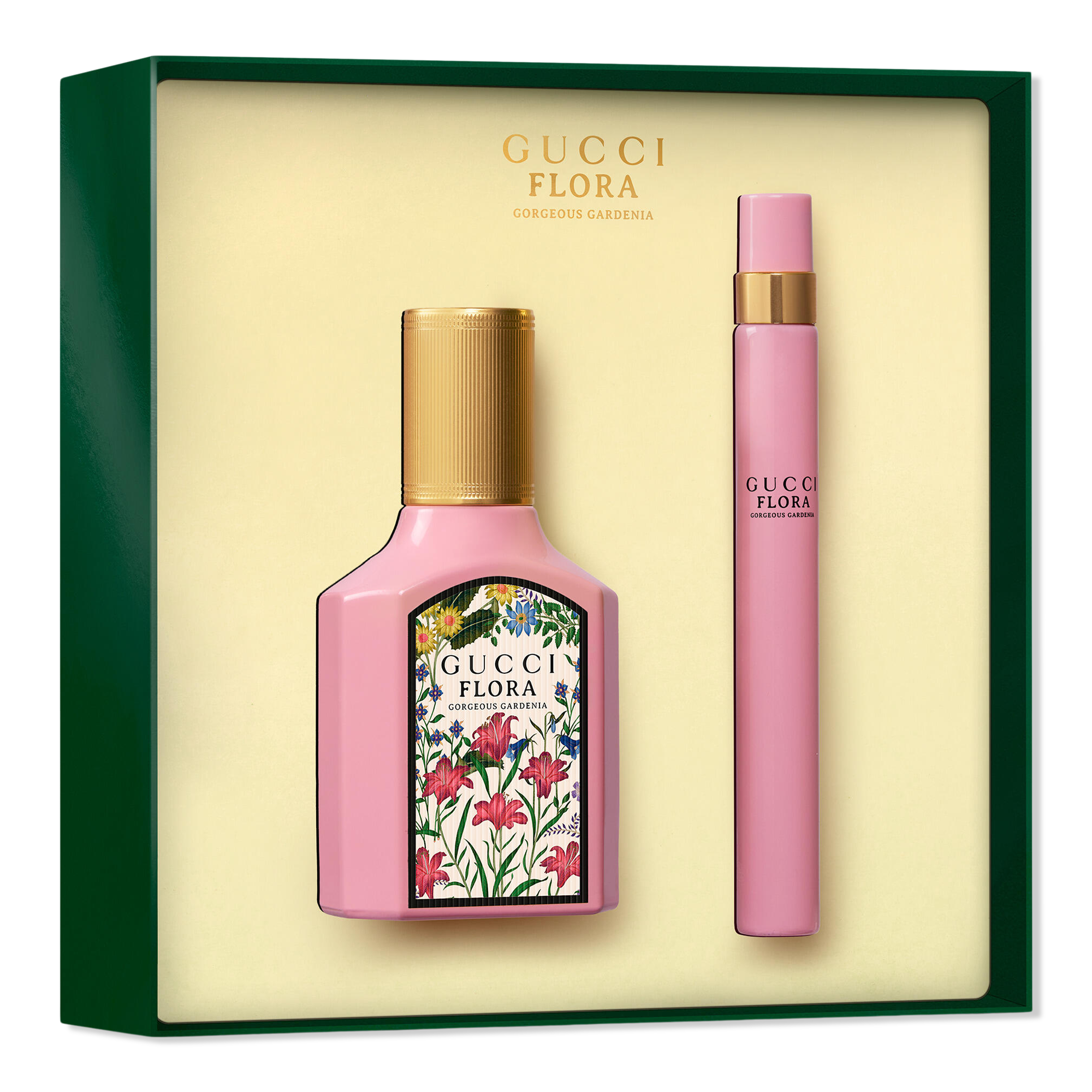 Gucci Flora Gorgeous Gardenia Eau de Parfum and Travel Spray 2-Piece Gift Set #1