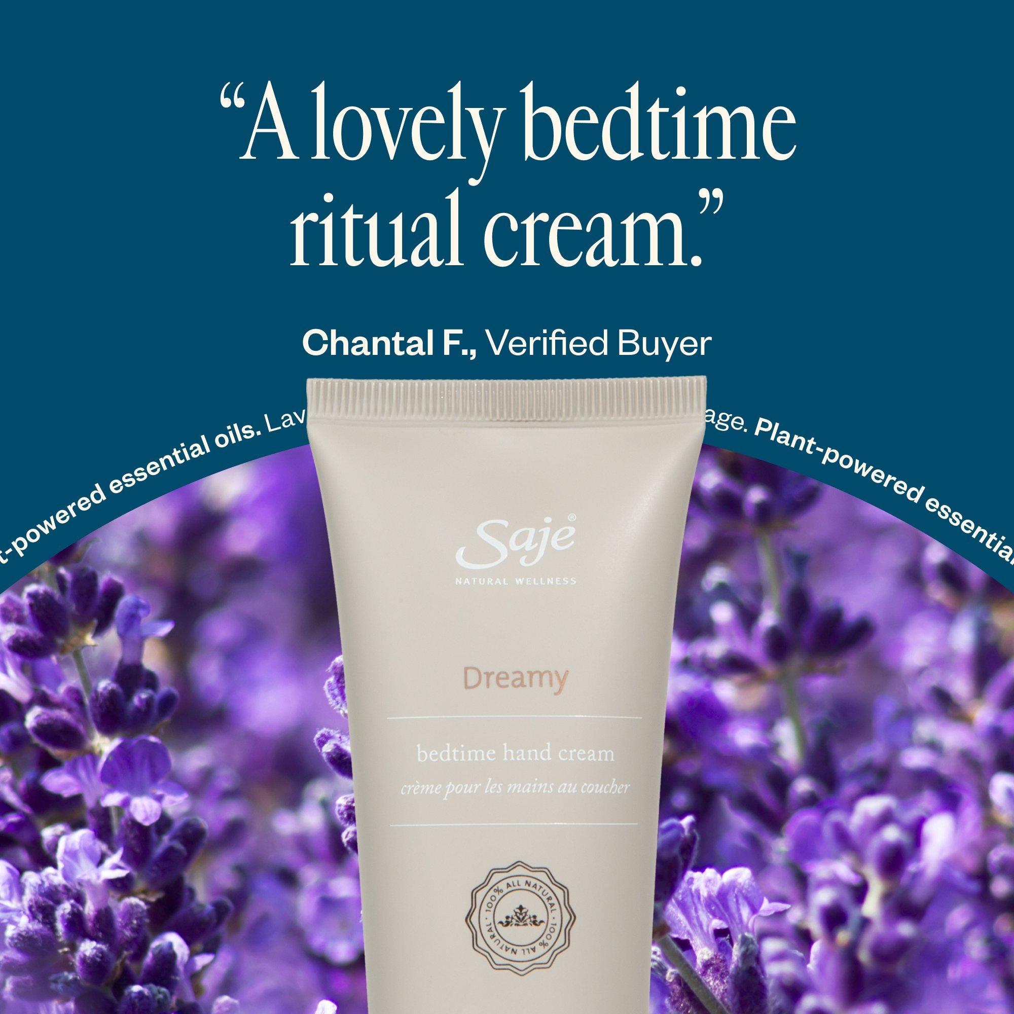Негустой крем для рук на ночь Saje Natural Wellness Dreamy — фото 5