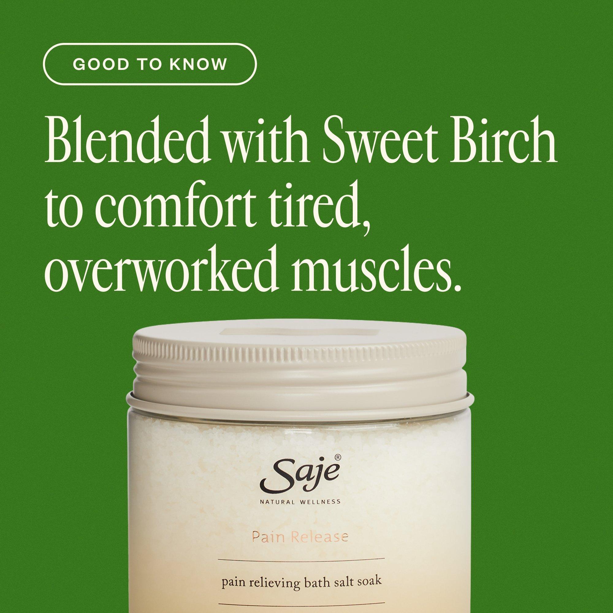 Расслабляющая соль для ванны Saje Natural Wellness Muscle Melt — фото 2
