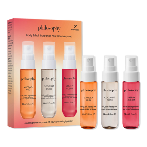 Philosophy - Mini Hair & Body Fragrance Mist Trio Discovery Set