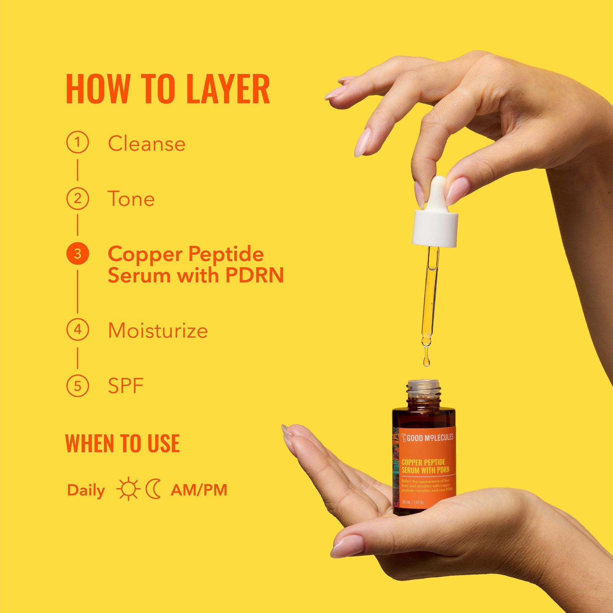 Good Molecules Copper Peptide Serum with Pdrn — фото 5