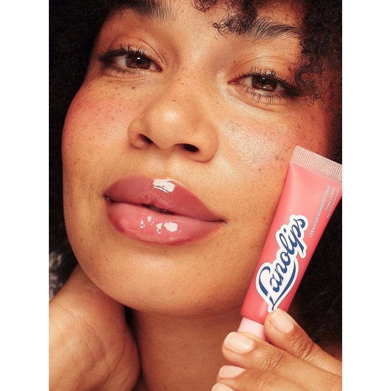 Lanolips - Raspberry Ceramide Milkshake Tinted Balm | Ulta Beauty