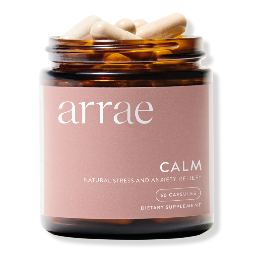arrae Calm: Natural Stress and Anxiety Relief Capsules