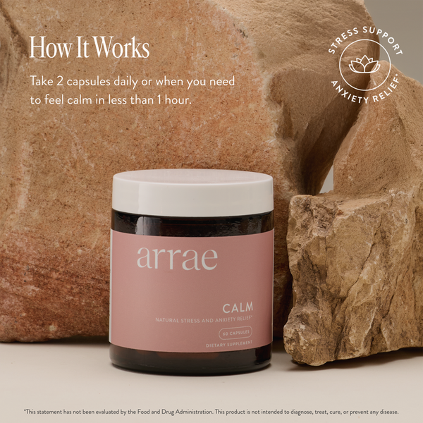 arrae Calm: Natural Stress and Anxiety Relief Capsules #2