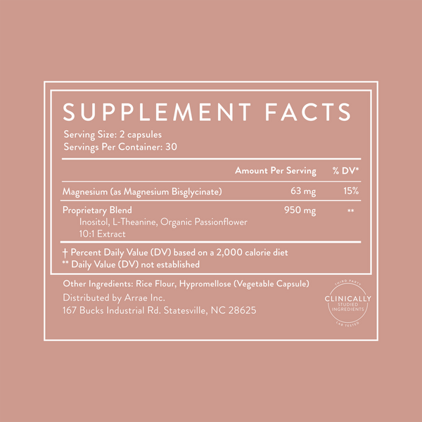 arrae Calm: Natural Stress and Anxiety Relief Capsules #5