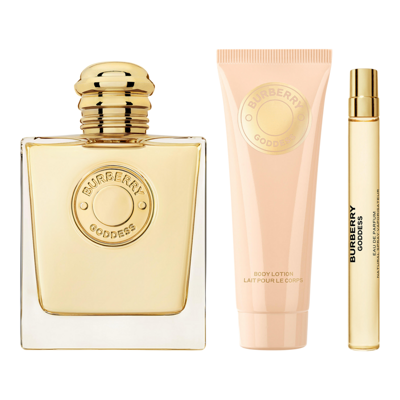 Burberry Goddess オールドパルファム ボディローションセット Burberry - Burberry Goddess Eau de Parfum and Body Lotion 3-Piece