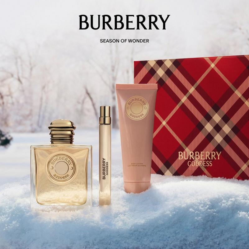 Burberry Goddess オールドパルファム ボディローションセット Burberry - Burberry Goddess Eau de Parfum and Body Lotion 3-Piece