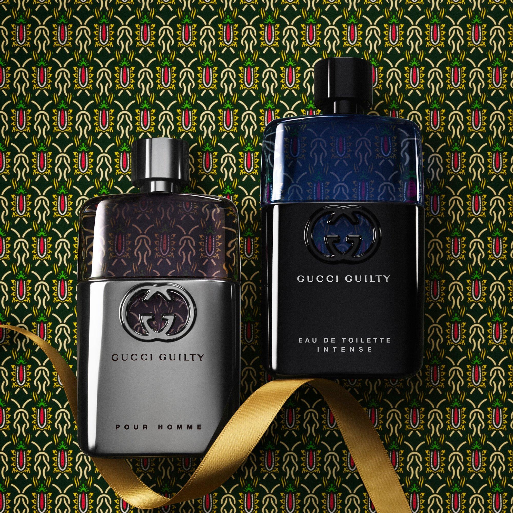 Guilty Pour Homme Eau de Toilette Intense, Shower Gel and Deodorant 3-Piece Gift Set - thumbnail 3