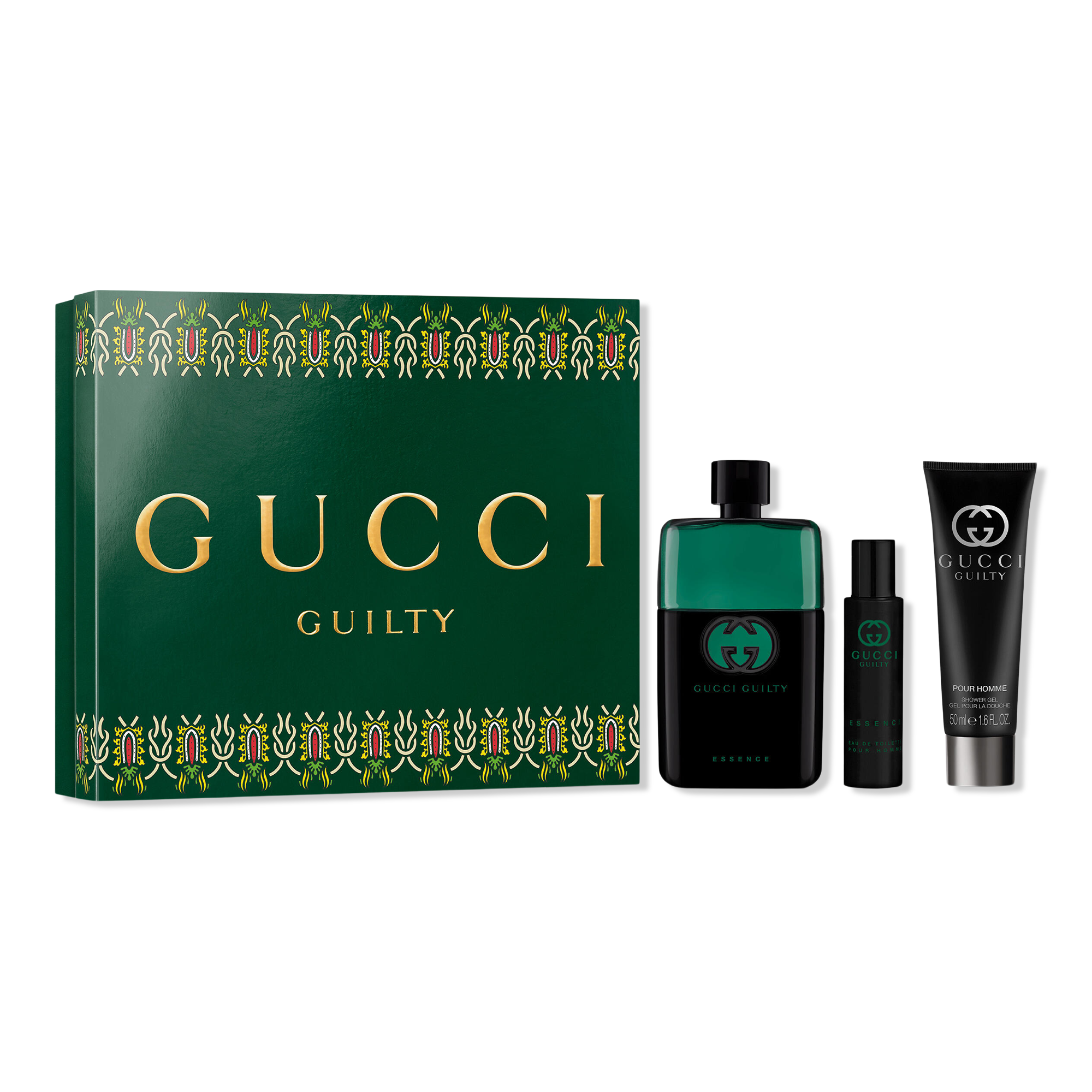 Guilty Pour Homme Essence Eau de Toilette and Shower Gel 3-Piece Gift Set