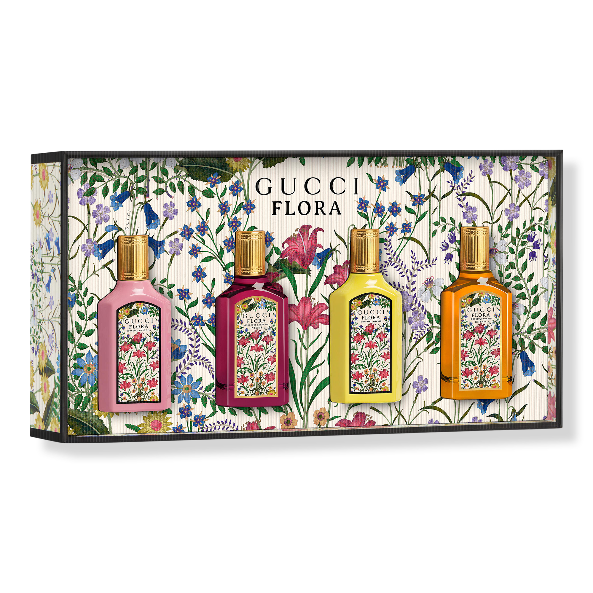 Gucci Flora Gorgeous 4-Piece Mini Perfume Discovery Gift Set #1