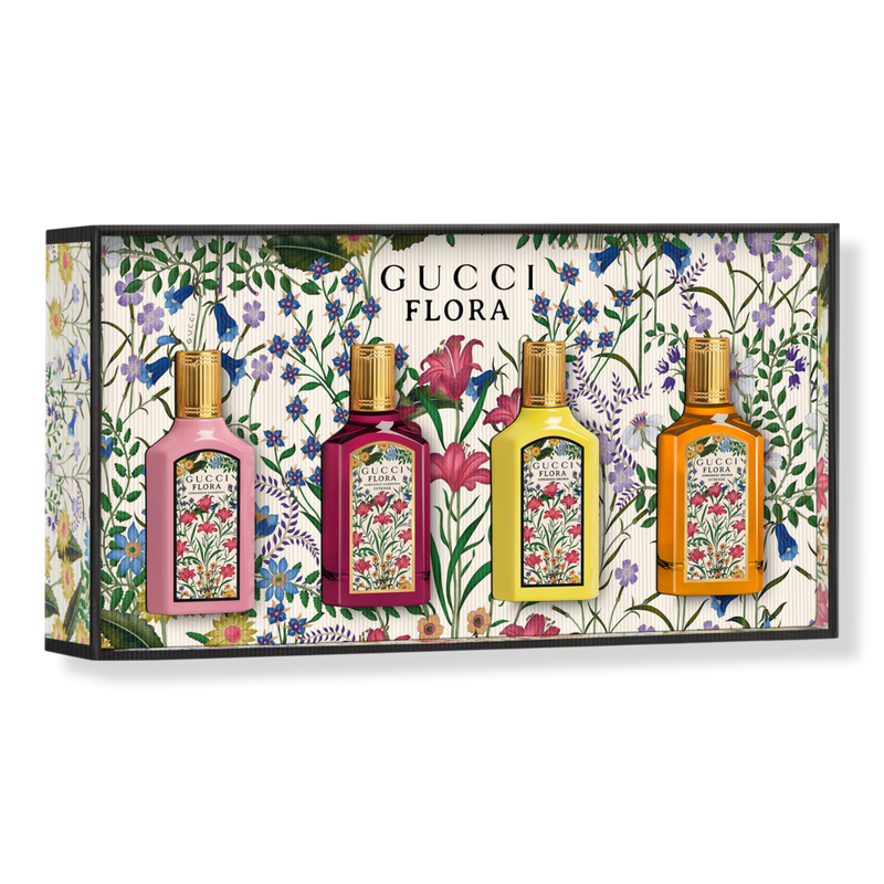Gucci - Flora Gorgeous 4-Piece Mini Perfume Discovery Gift Set