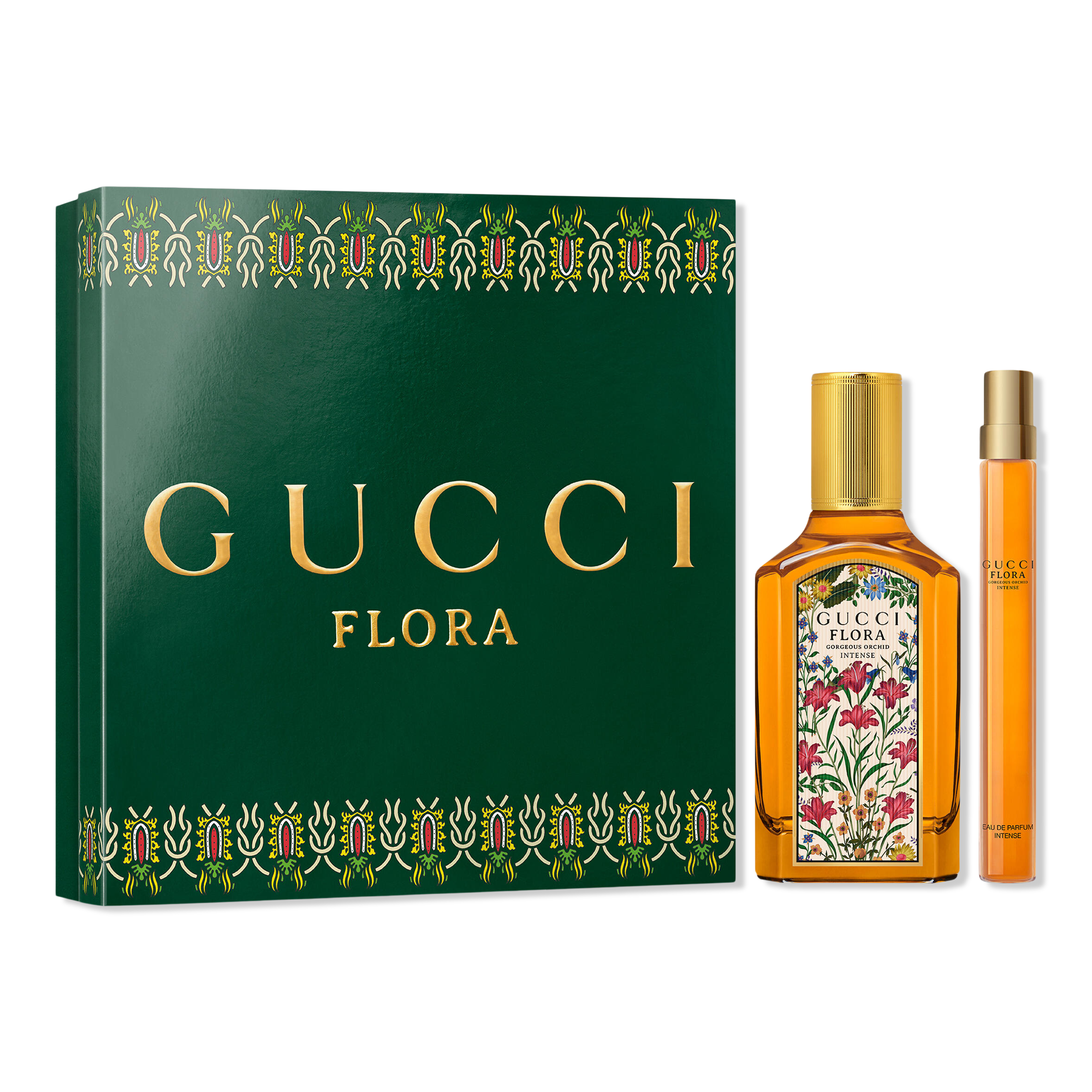 Gucci Flora Gorgeous Orchid Eau de Parfum Intense and Travel Spray 2-Piece Gift Set #1
