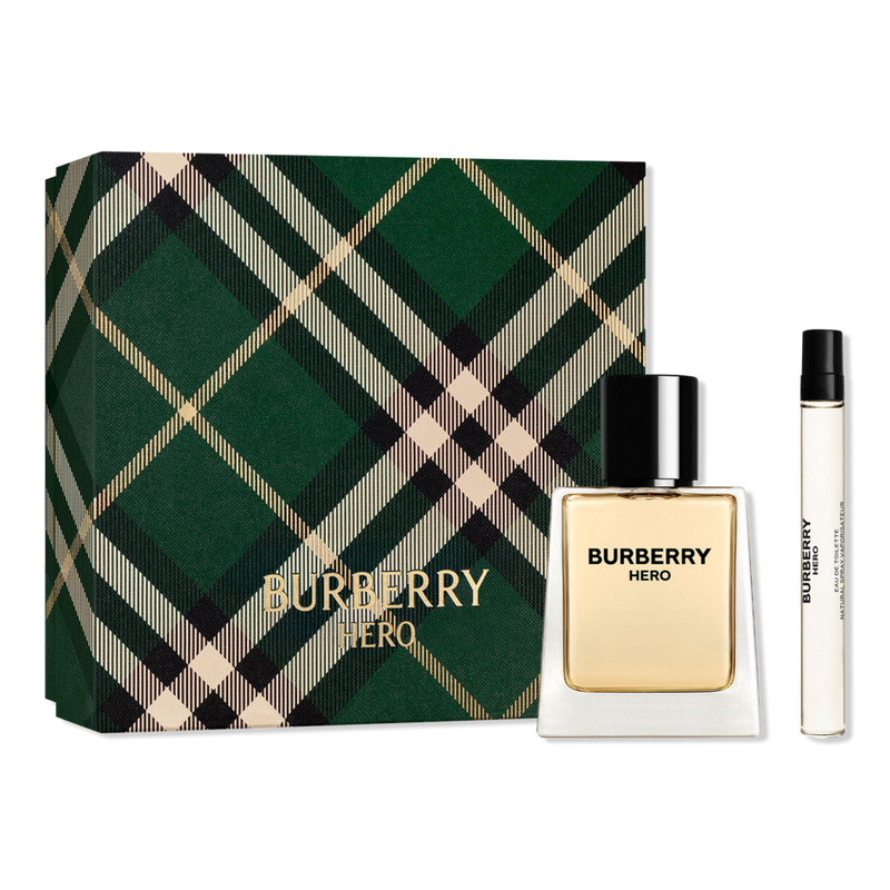 Burberry - Hero Eau de Toilette and Travel Spray 2-Piece Cologne