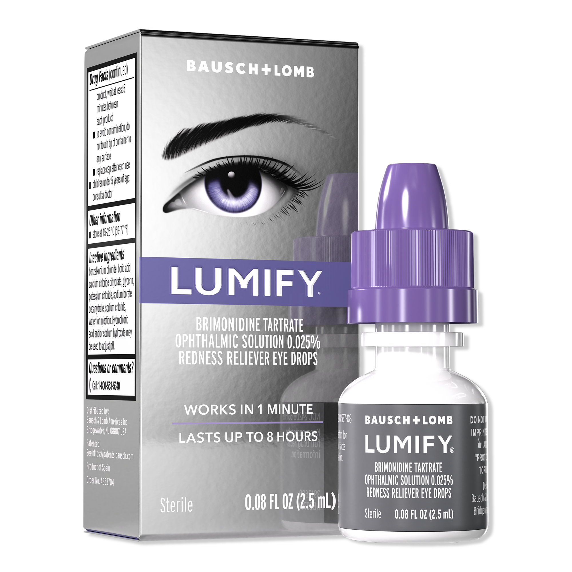Lumify Redness Reliever Eye Drops #1