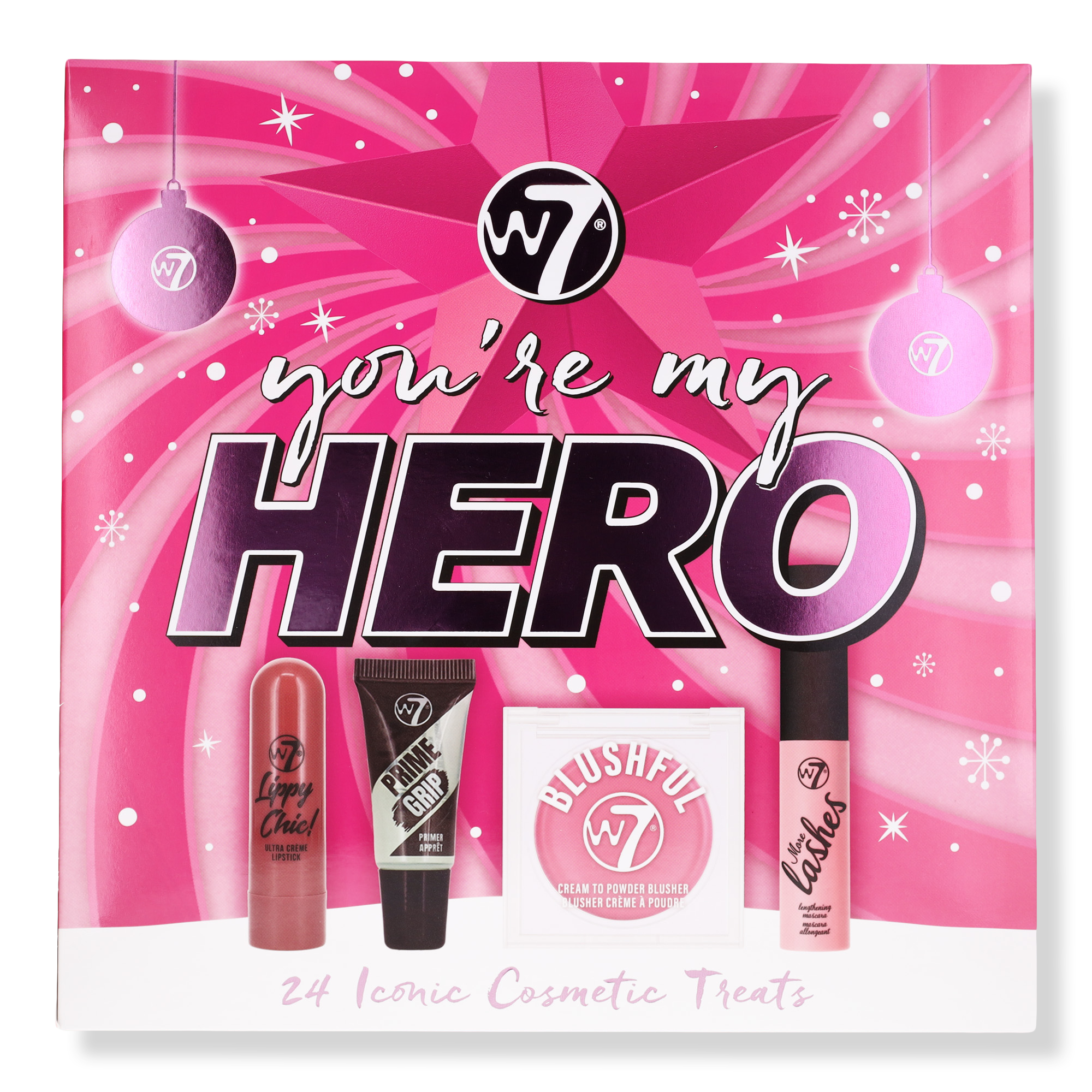 W7 Cosmetics  You're My Hero Advent Calendar #1
