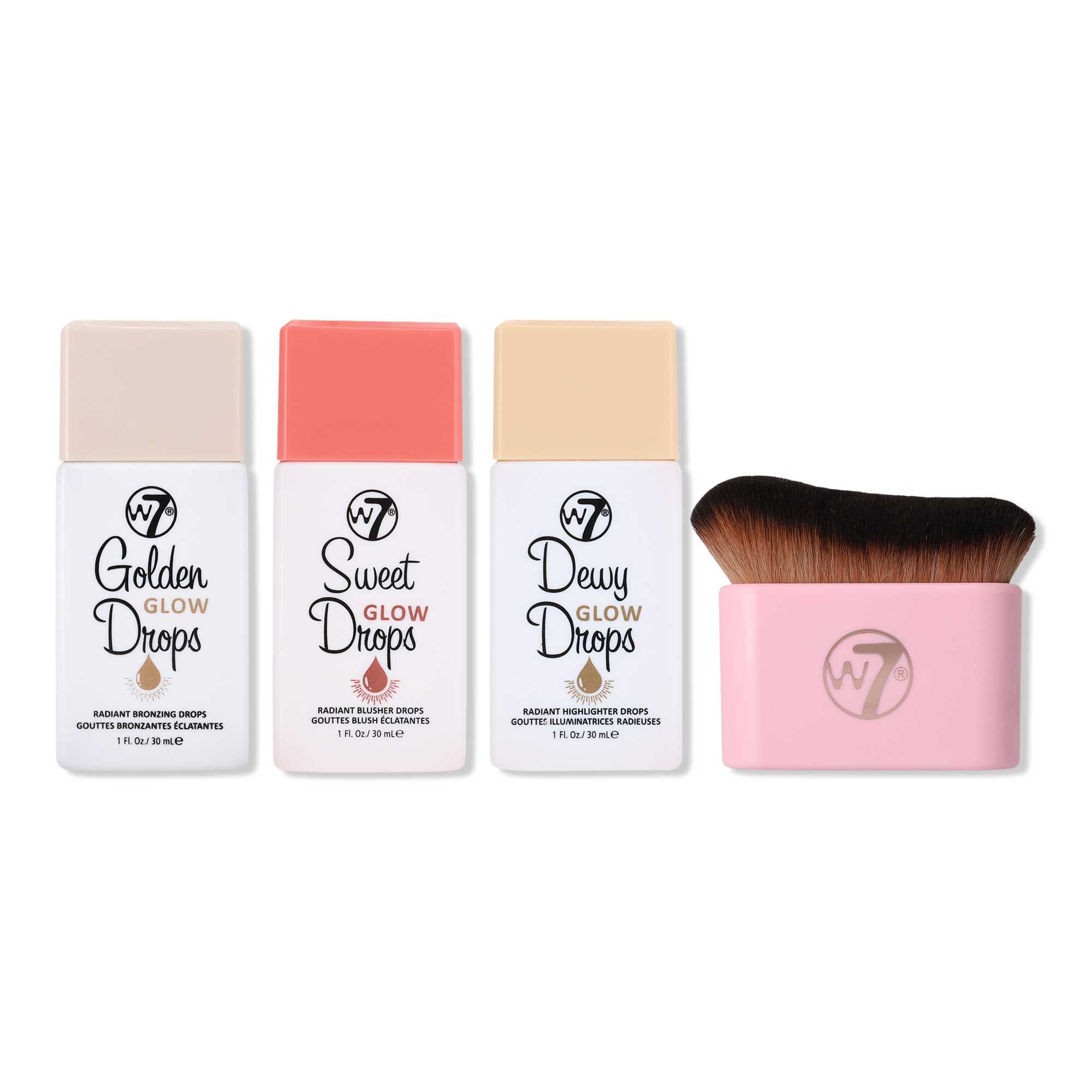 W7 Cosmetics  Glow All Over Set #1