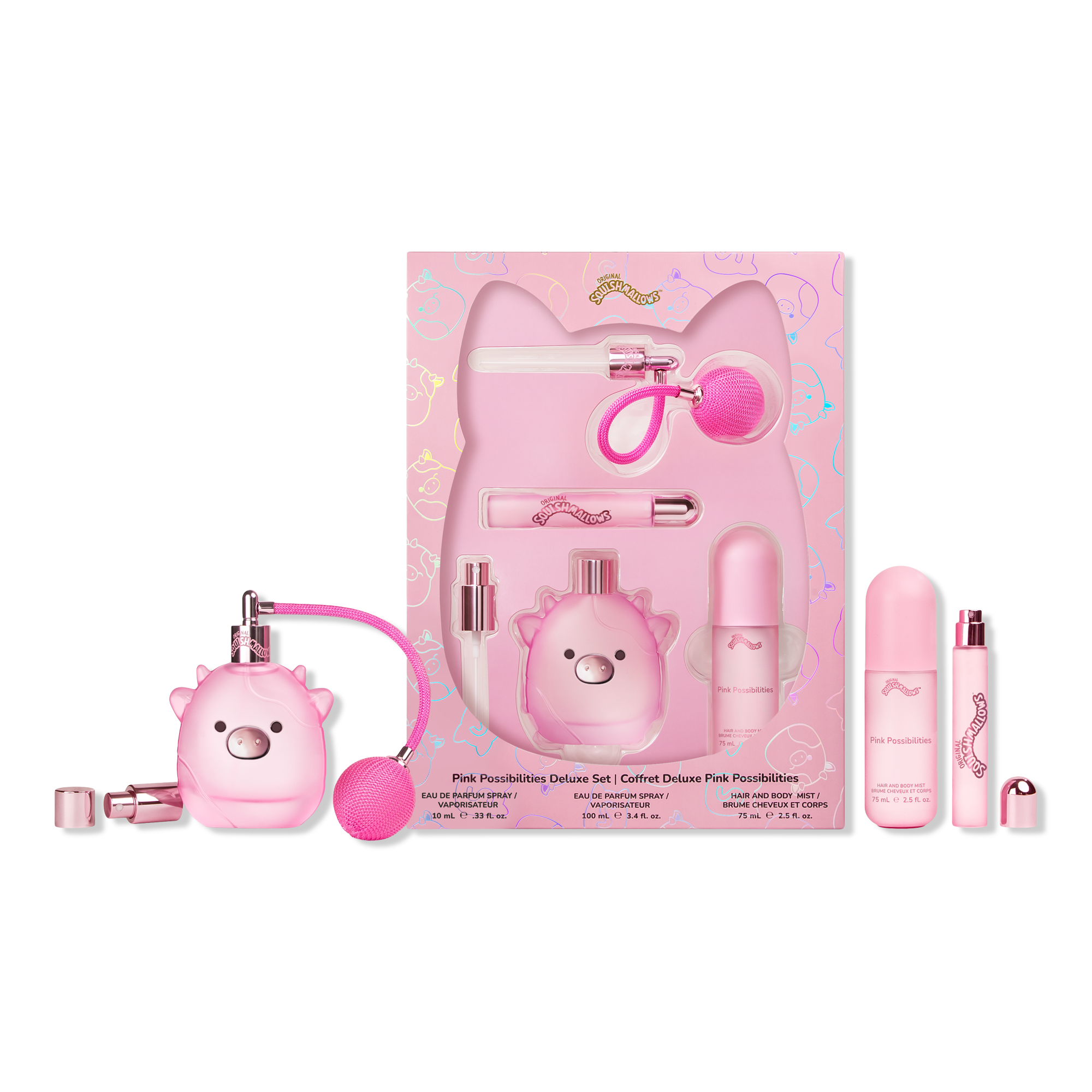 Squishmallows Fragrances Pink Possibilities Deluxe Set #1