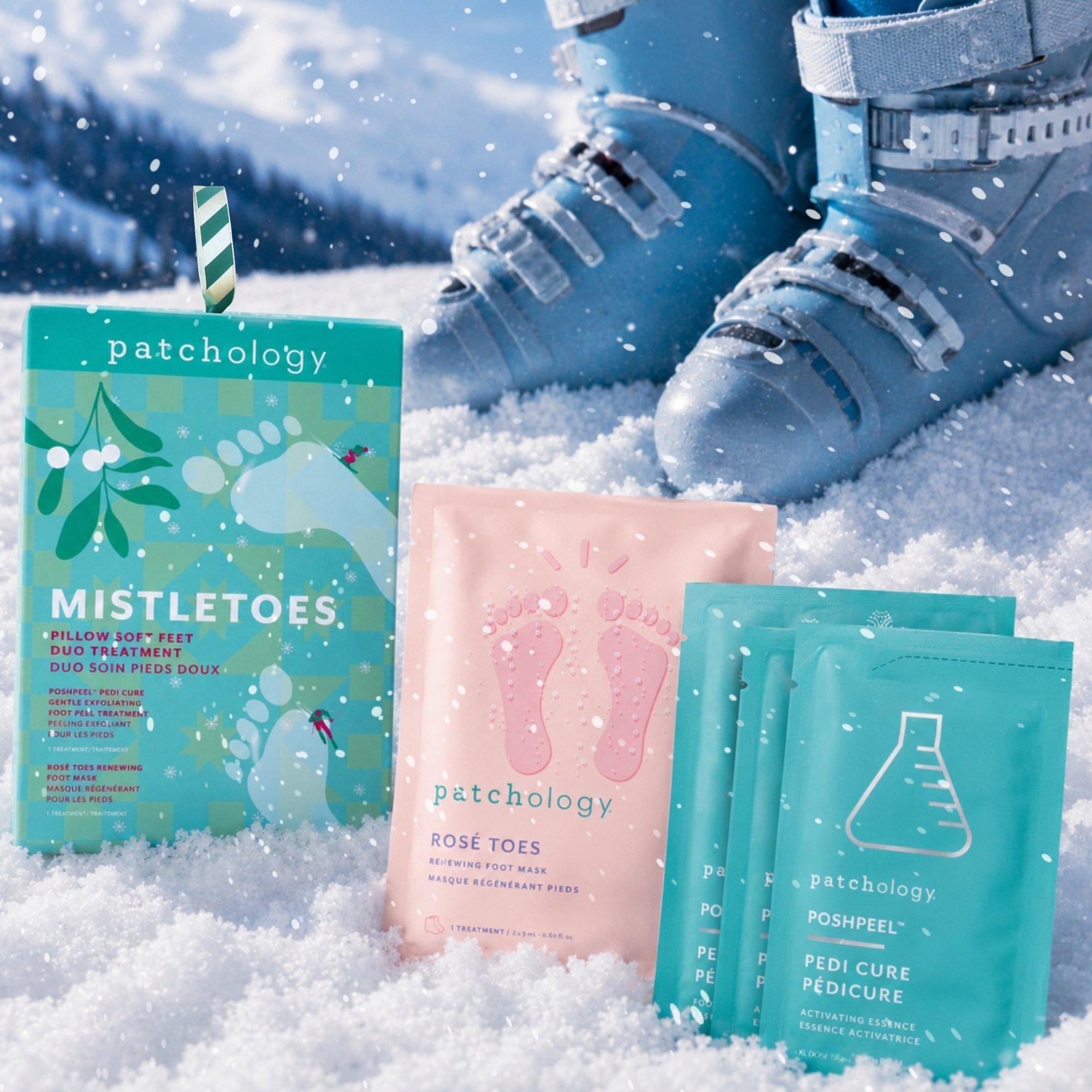 Увлажняющие носочки-маски для ног Patchology Mistle Toes Pillow-Soft Feet, набор из 2 шт — фото 2