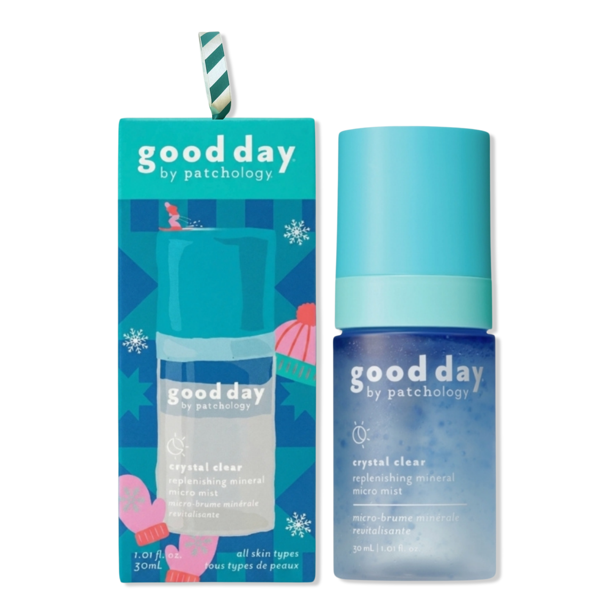 good day by Patchology Holiday Edition Crystal Clear Micro Mist Mini #1