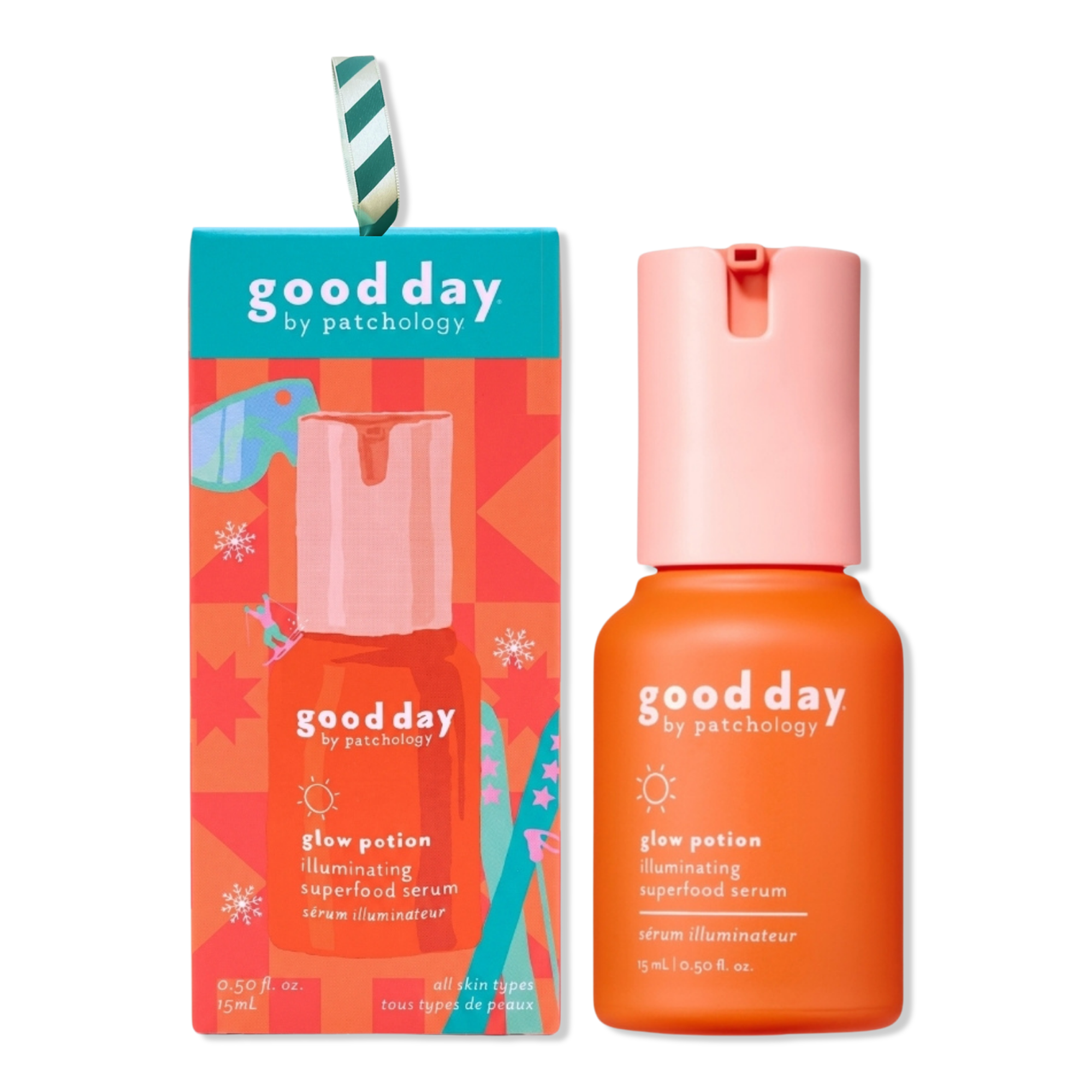 Мини-сыворотка для сияния кожи good day by Patchology Glow Potion, праздничное издание — фото 1