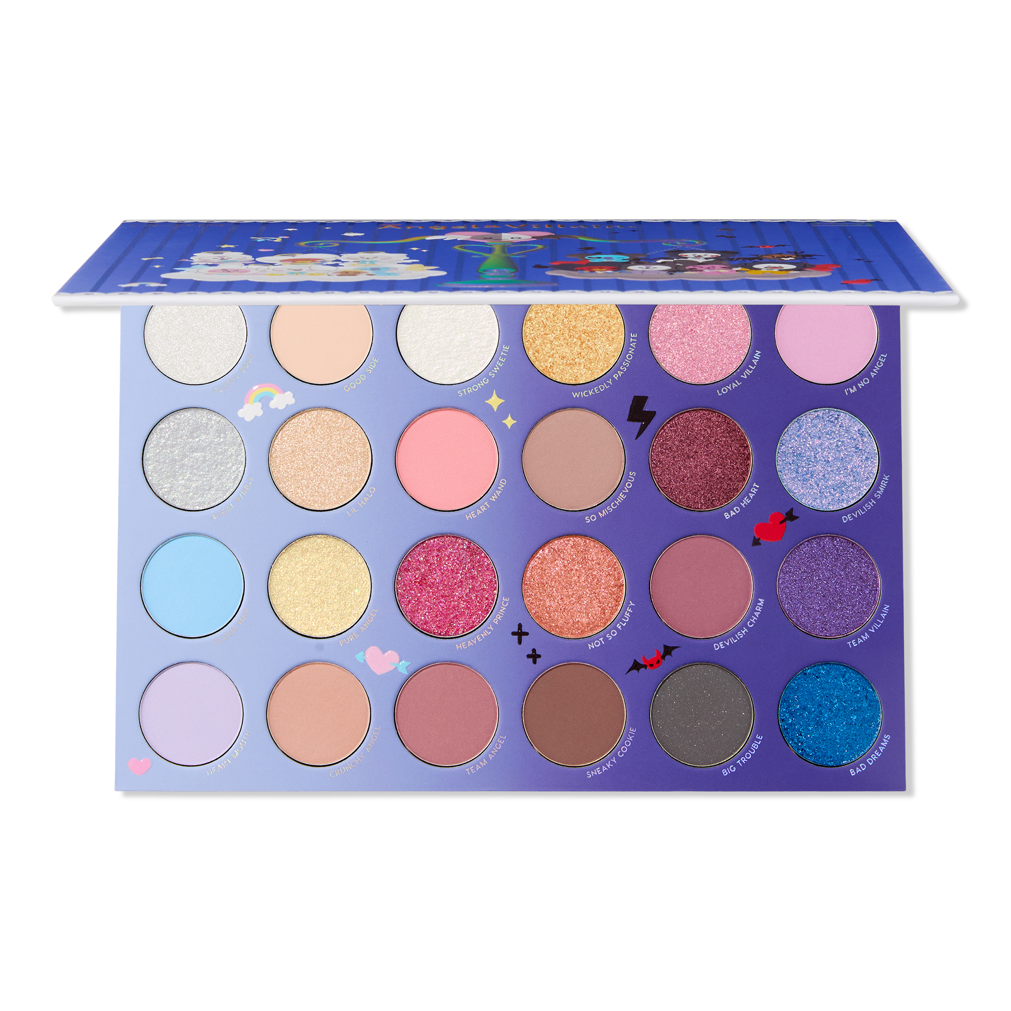 ColourPop ColourPop X BT21 Angel & Villain 24 Pan Eyeshadow Palette #1